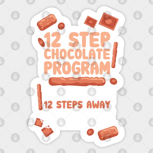 CHOCOLATE LOVERS: Chocolate Program Sticker by woormle